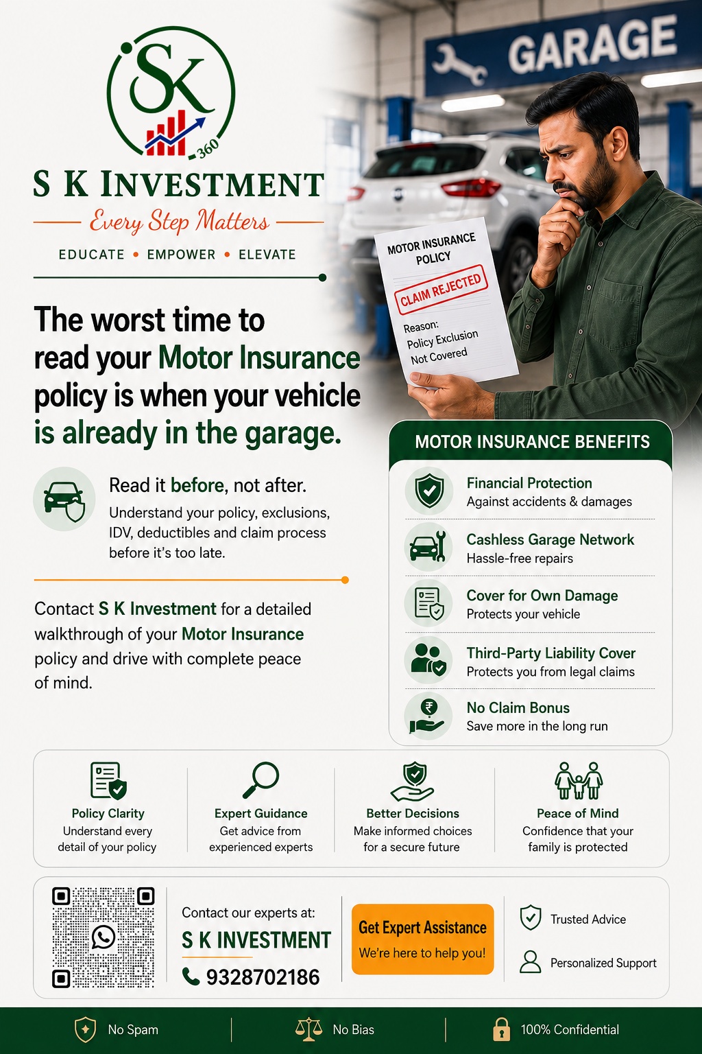 Motor Insurance policy review service
